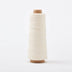Gist Duet cotton linen yarn color Pearl (white)