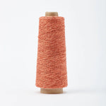 Gist Duet cotton linen yarn color Rust (muted orange)