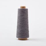 Gist Duet cotton linen yarn color Storm (dark gray)