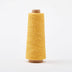 Gist Duet cotton linen yarn color Sun (bright yellow)