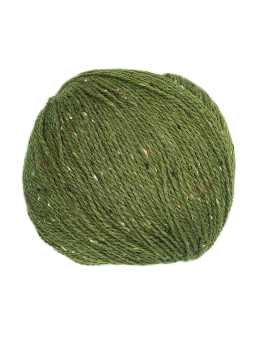 Jody Long Alba yarn color olive tweed
