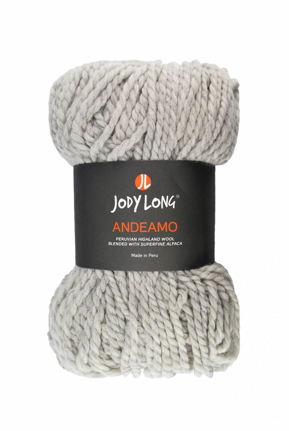 Skein of Jody Long Andeamo Yarn - 002 Cloud