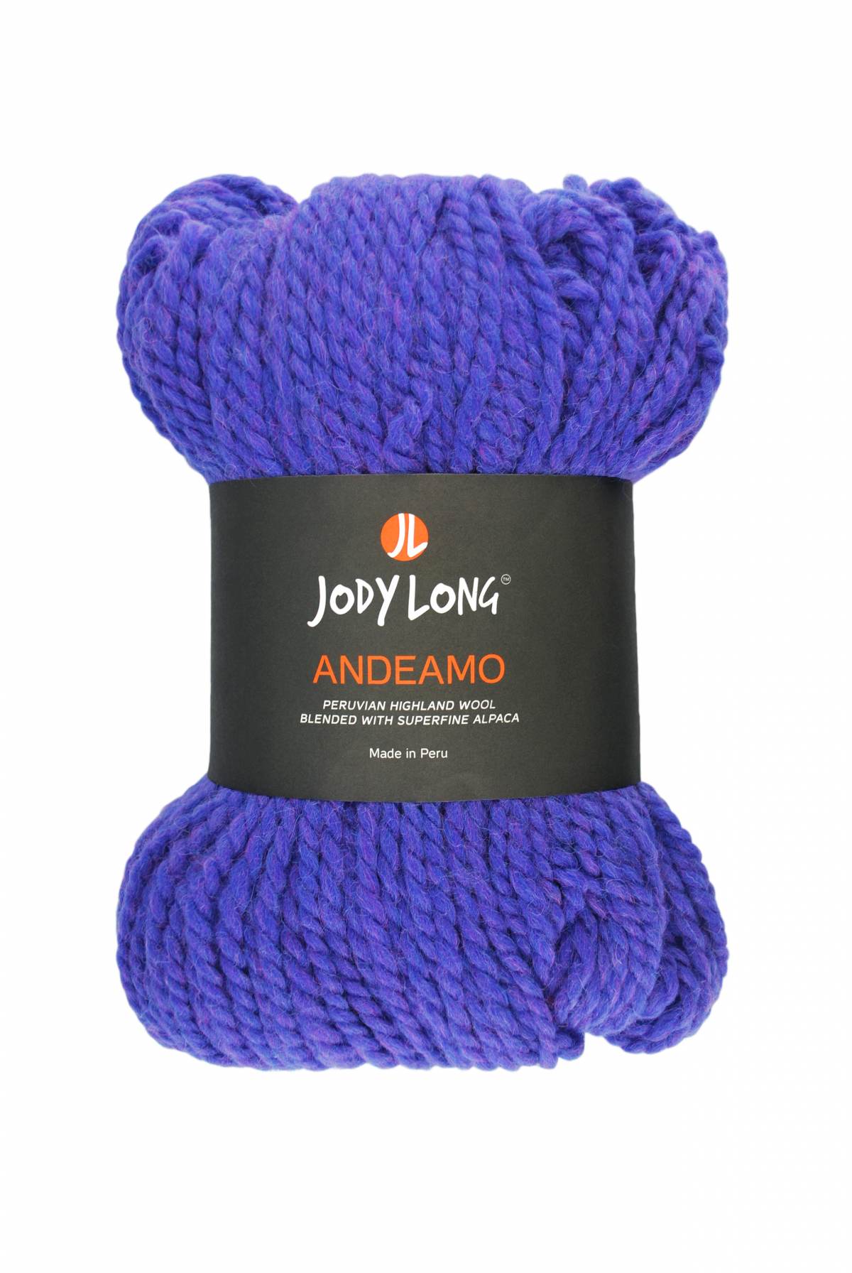  Skein of Jody Long Andeamo Yarn -  009 Pansy