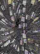 Euro Yarns Athena black, yellow, and blue