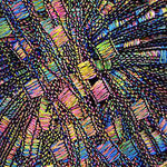 Euro Yarns Athena yellow, pink, and blue