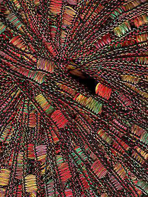 Euro Yarns Athena yellow, red, and green