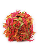 Euro Yarns Babylon eyelash yarn color oranges and reds