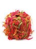 Euro Yarns Babylon eyelash yarn color oranges and reds