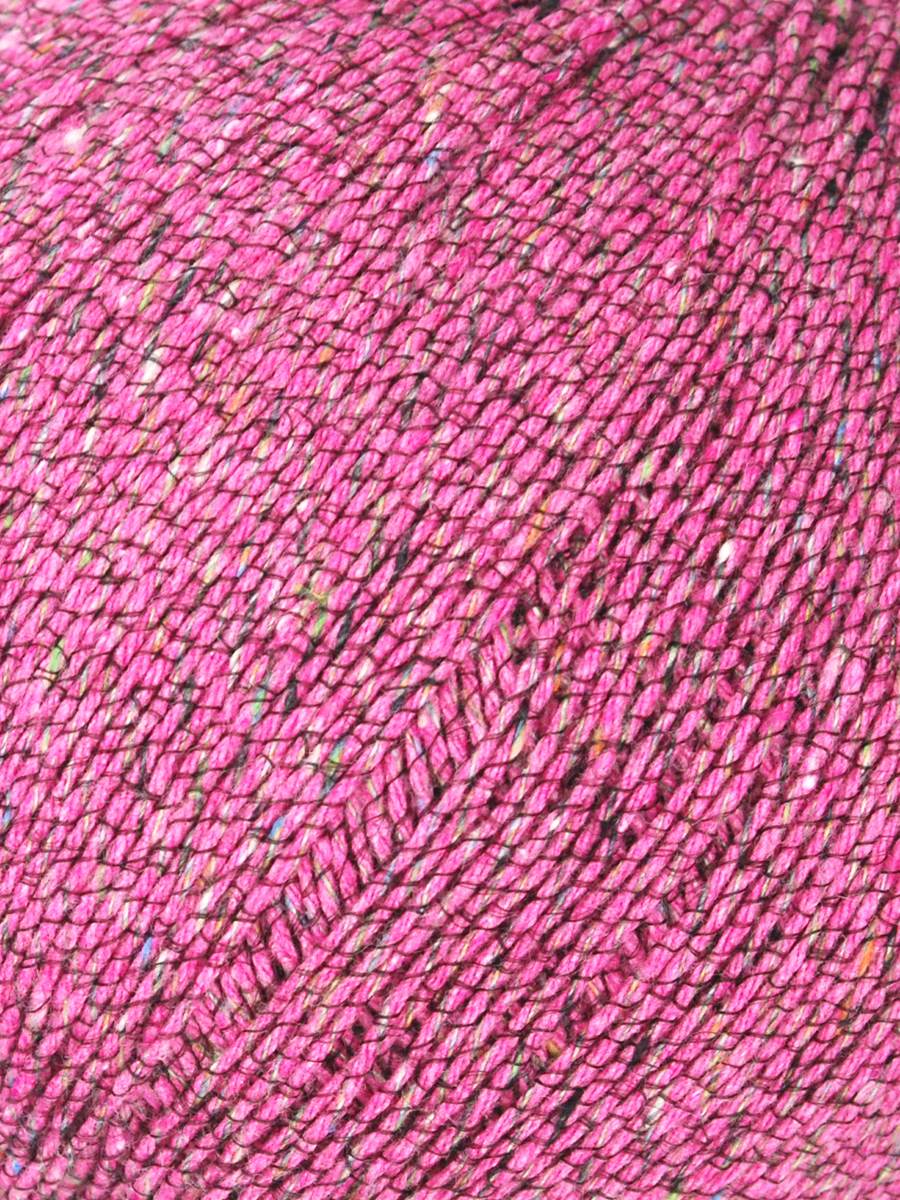 A close photo of Queensland Collection Rainbow Tweed  - Rhubarb