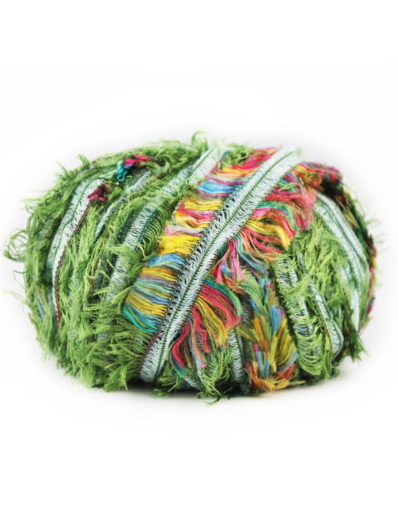 Euro Yarns Peacock yarn color greens