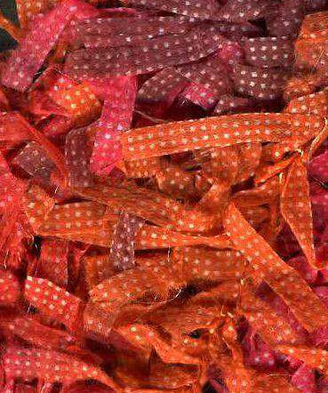 Euro Yarns Puff yarn color reds