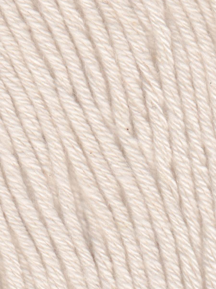 Close up photo of the Jody Long Summer Delight cream color yarn