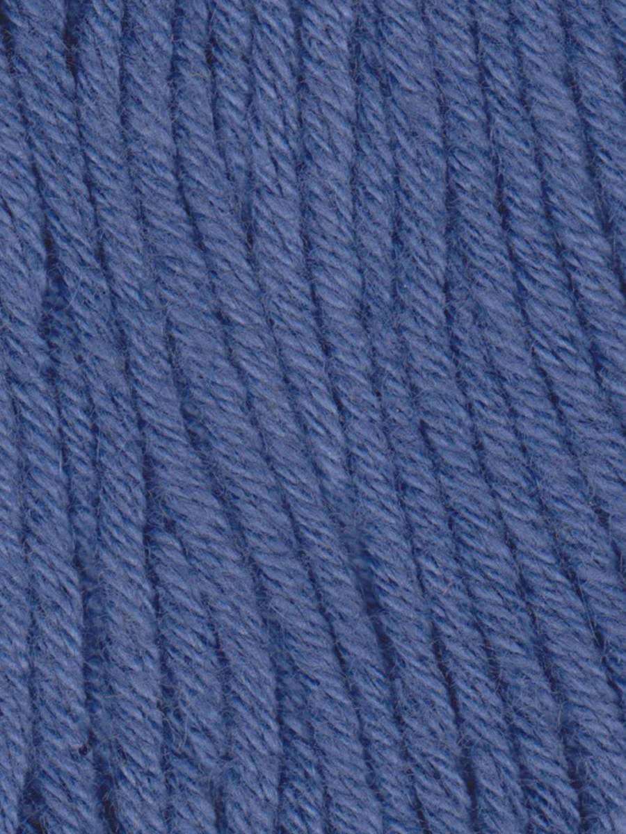 Close up photo of the Jody Long Summer Delight blue color yarn