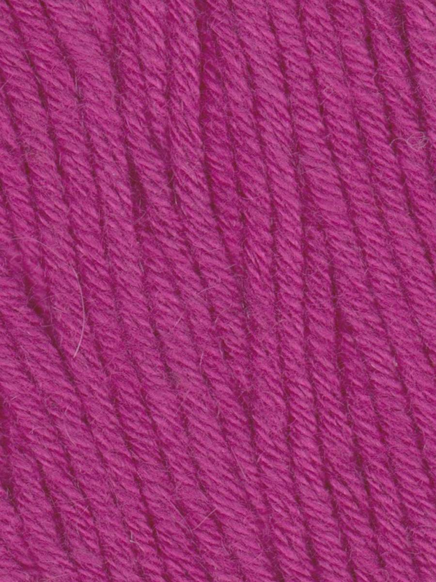 Close up photo of the Jody Long Summer Delight magenta colored yarn