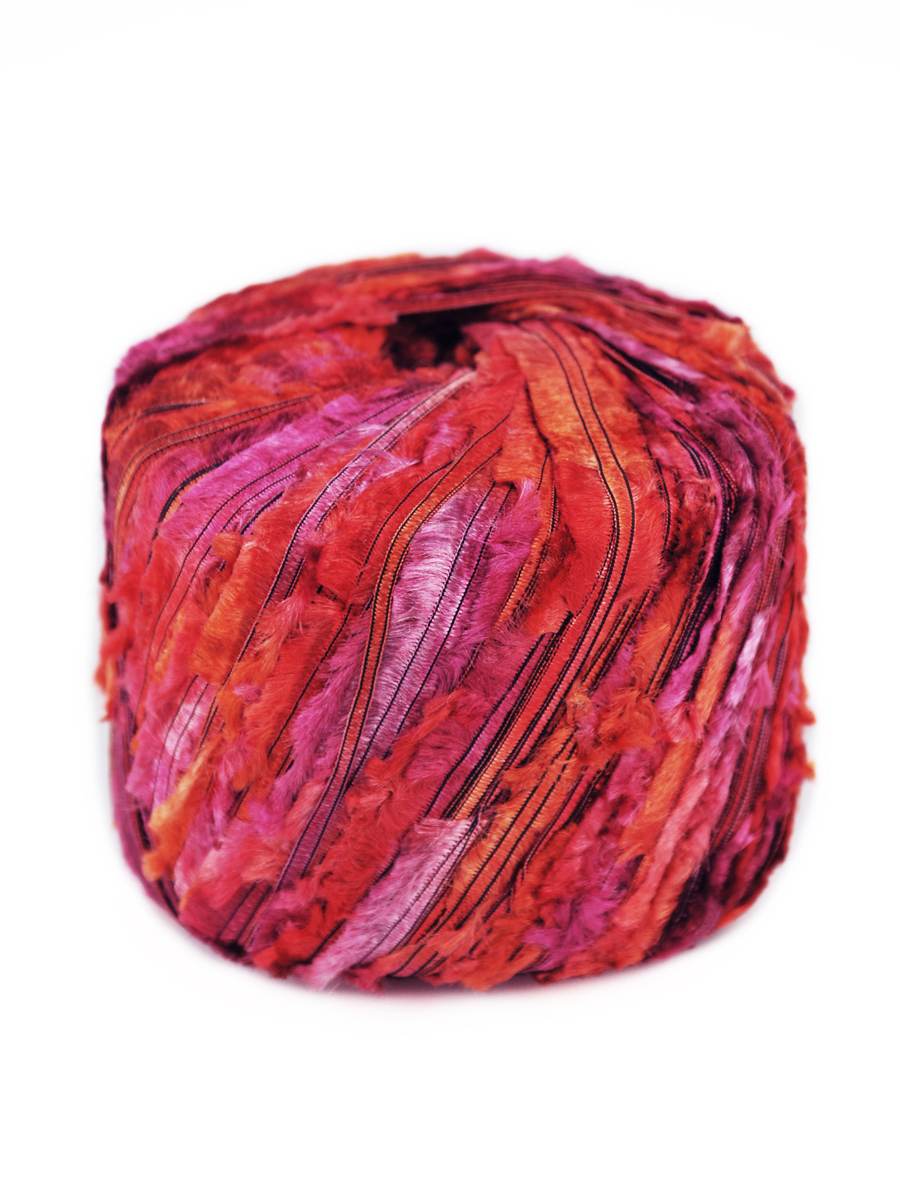 Euro Yarns Xanadu yarn color reds and pinks