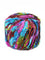 Euro Yarns Xanadu yarn color rainbow and black