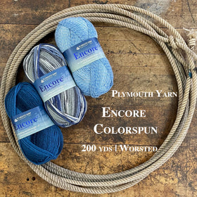 Plymouth Yarn Encore Worsted Colorspun yarn