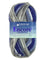 A blue mix of Plymouth Encore Colorspun yarn