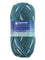A blue mix of Plymouth Encore Colorspun yarn