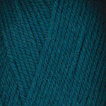 Photo of a dark teal sample of Encore Plymouth Yarn