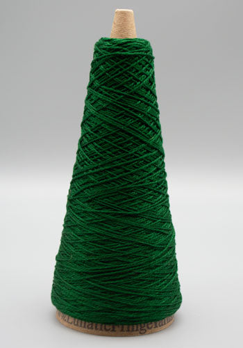 Lunatic Fringe Yarns 3/2 Tubular Spectrum Cones 1.5 oz color forest