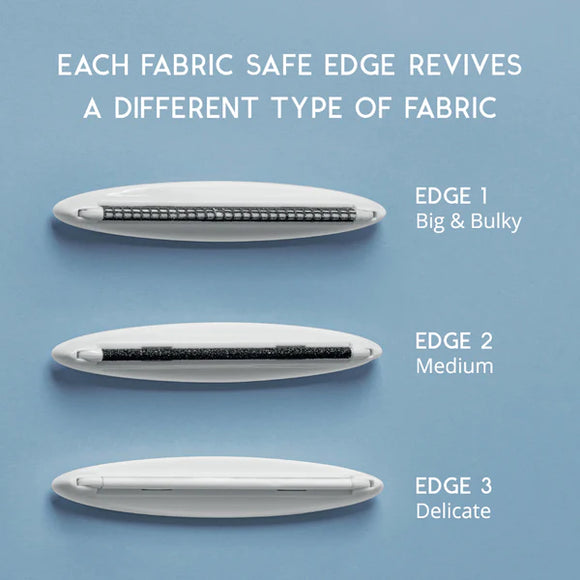 Gleener fabric shaver and three brush heads