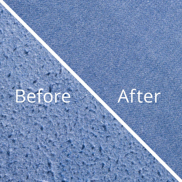 Gleener fabric shaver results