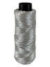 A silver cone of Lincatex Gold Rush yarn