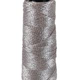 A silver pink cone of Lincatex Gold Rush yarn