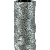 A silver green cone of Lincatex Gold Rush yarn