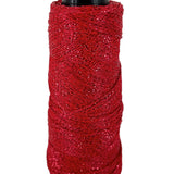 A red cone of Lincatex Gold Rush yarn