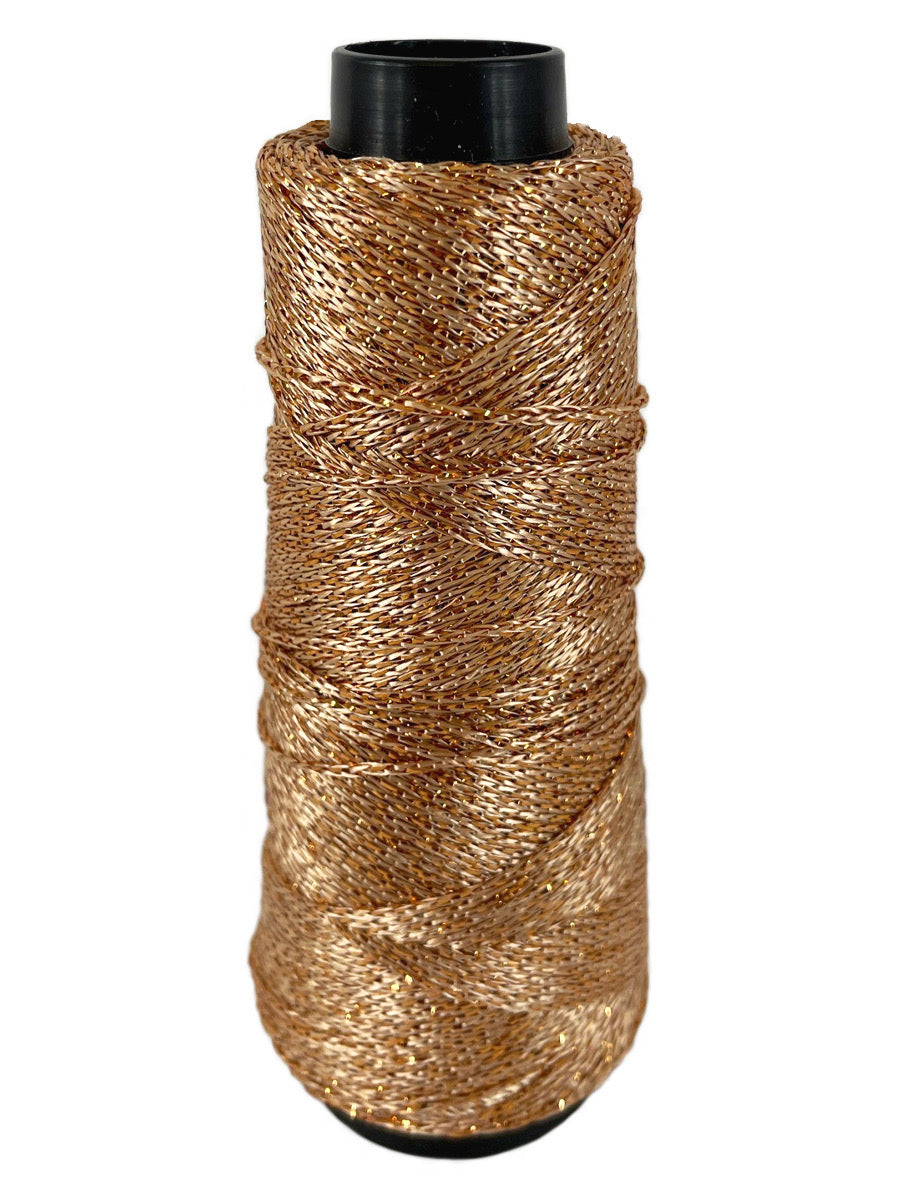 A copper cone of Lincatex Gold Rush yarn