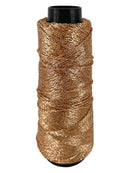 A copper cone of Lincatex Gold Rush yarn