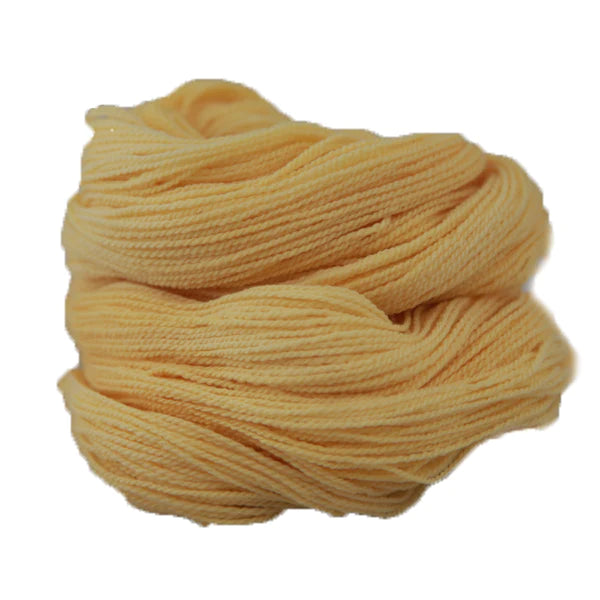 Mountain Meadow Wool Saratoga yarn color buttercup
