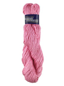 A pink skein of Plymouth Fantasy Naturale yarn
