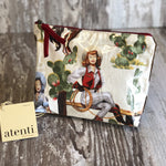 Atenti Natural Western Themed Accessories Pouch