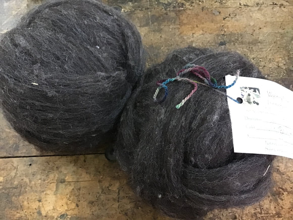 Tronstad Ranch Natural Chocolate Brown Roving