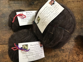Tronstad Ranch Natural Chocolate Brown Roving