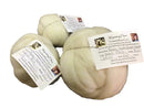 Tronstad Ranch Natural White Border Leicester x Teeswater Roving-1