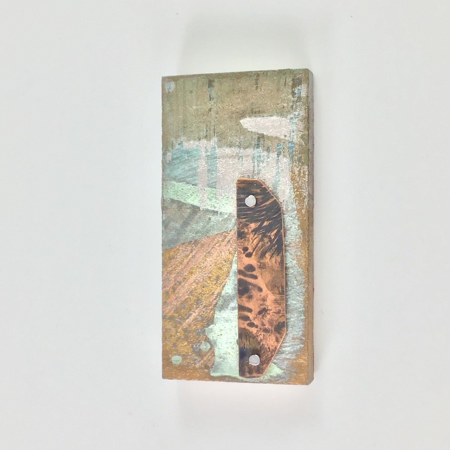 Magnetic Shawl Pin One of a Kind- Rectangle 2