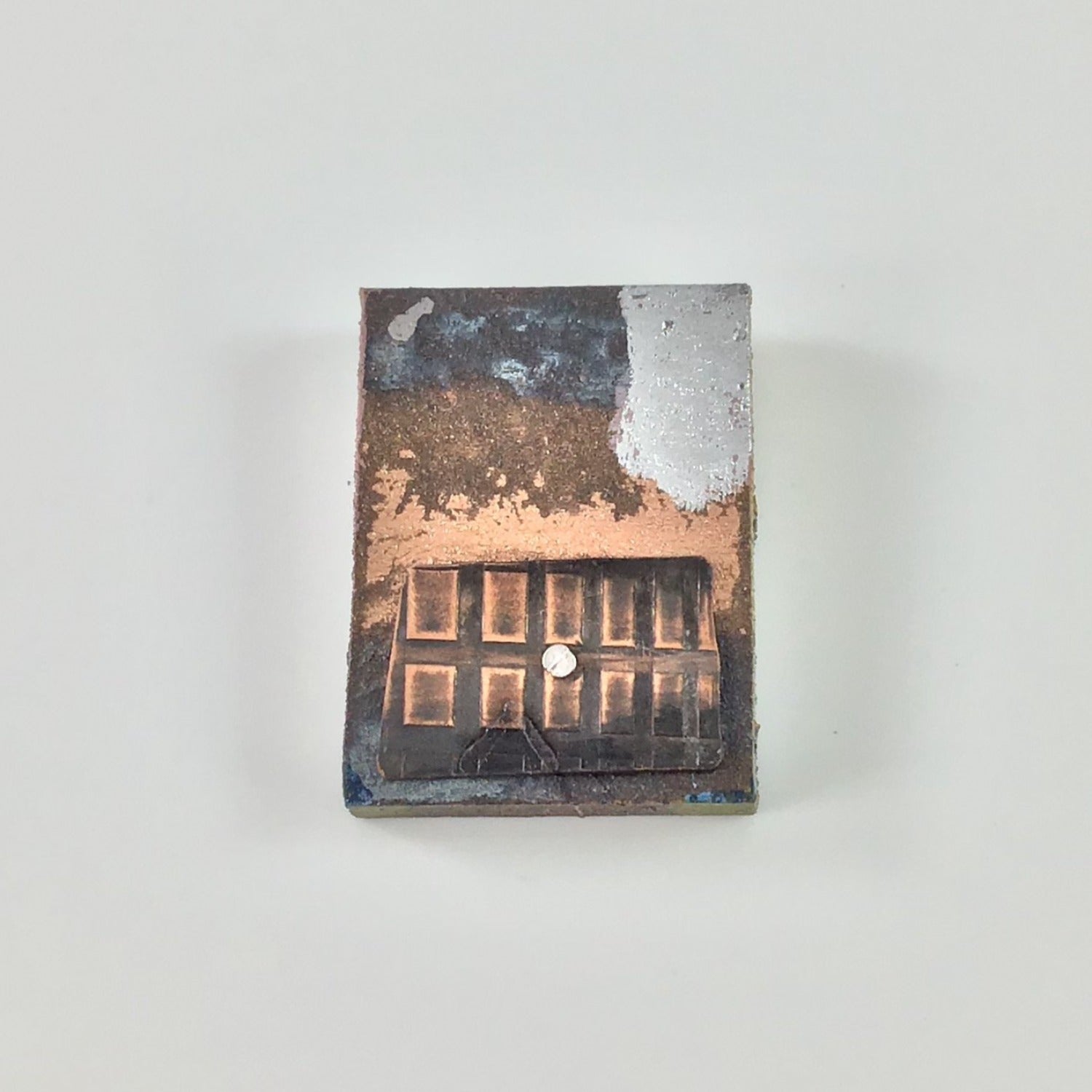 Magnetic Shawl Pin One of a Kind- Square 14