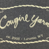 Cowgirl Yarn T-Shirt Short Sleeve Crew neck