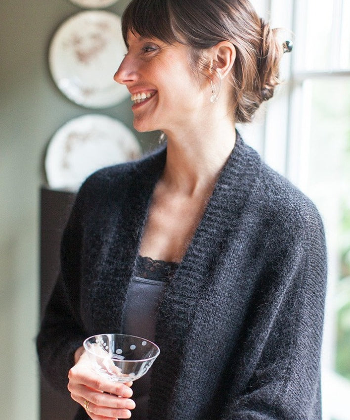 Woman wearing sweater