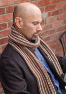 Man wearing scarf