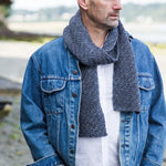 Man wearing scarf