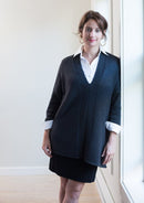 Woman wearing sweater