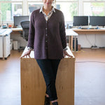 Woman wearing sweater