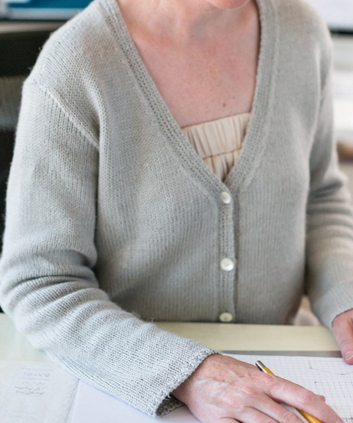 Woman wearing sweater