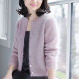 Woman wearing sweater