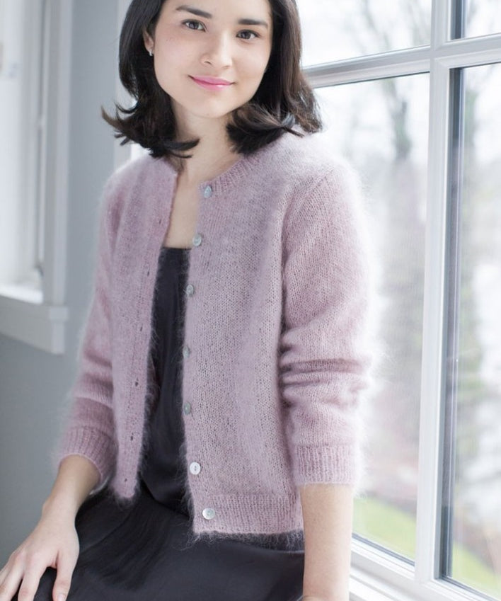 Woman wearing sweater